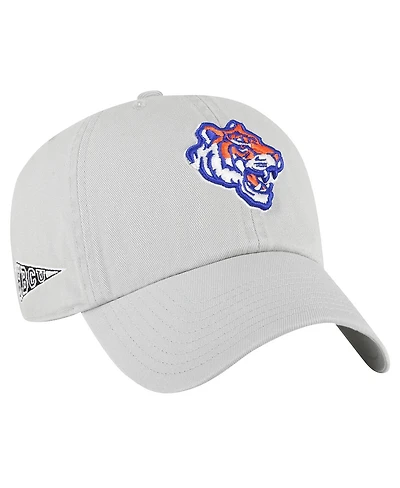 '47 Brand Men's Gray Savannah State Tigers Side Back Clean Up Adjustable Hat