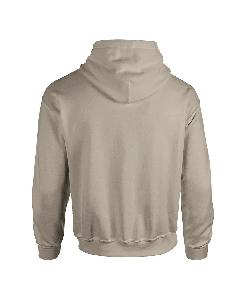 Image One Men's Tan Michigan Wolverines Upper Arch Letters Pullover Hoodie