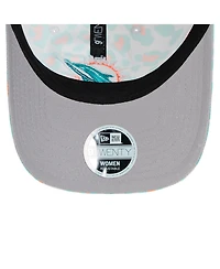 New Era Preschool White Miami Dolphins Active Leopard 9TWENTY Adjustable Hat