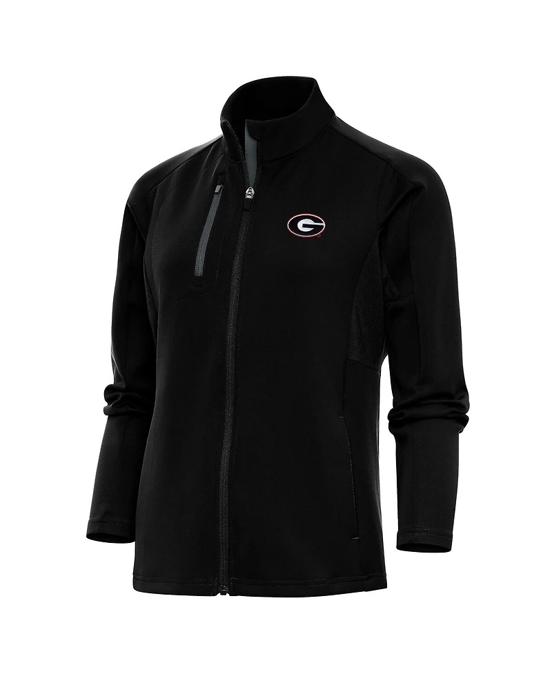 Antigua Women's Georgia Bulldogs Generation Full-Zip Jacket