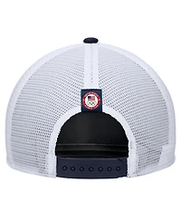Nike Men's Navy Team Usa Rise Pinch Panel Trucker Adjustable Hat