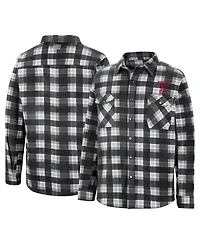 Colosseum Men's Black Temple Owls Ellis Full-Snap Jacket