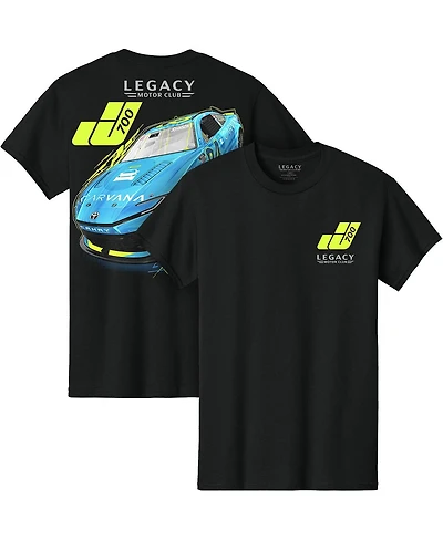 Legacy Motor Club Team Collection Men's Black Jimmie Johnson Carvana Car T-Shirt