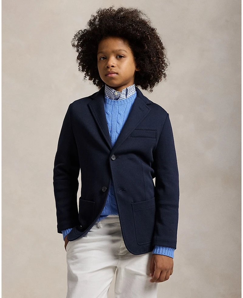 Polo Ralph Lauren Big Boys Double-Knit Jacket