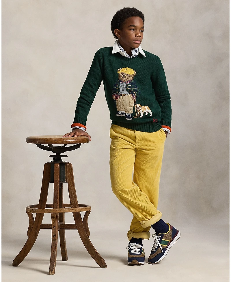 Polo Ralph Lauren Big Boys Bear Sweater
