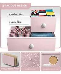 Sorbus Chest Dresser with 8 Drawers