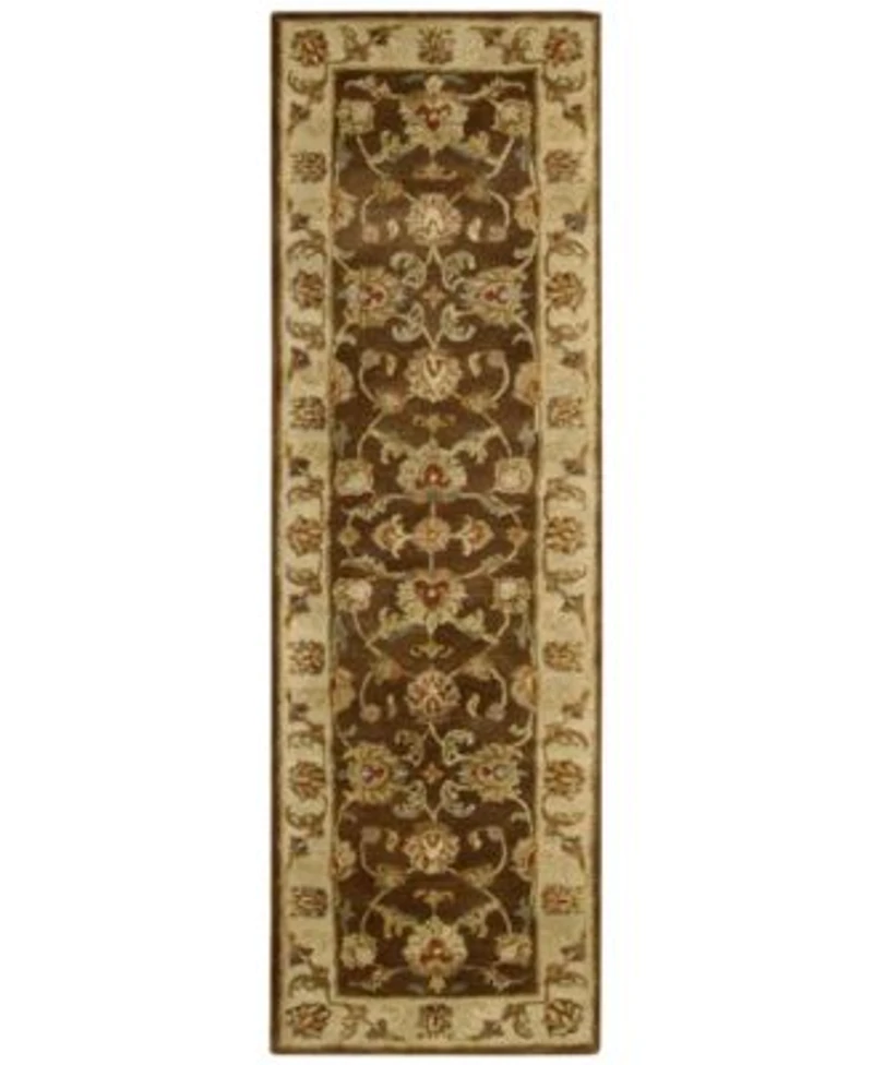 Nourison Home Rajah Antique Tabriz Brown Rug
