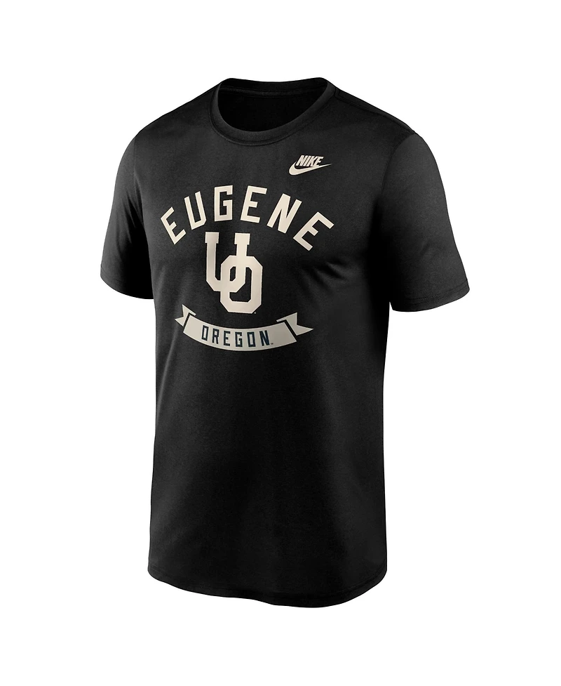 Nike Men's Black Oregon Ducks Fashion Hometown Legend T-Shirt