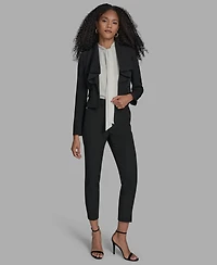 Bcbg Women's Collar Long Sleeve Jacket