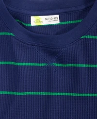 Epic Threads Boys 5-20 Striped Thermal Crewneck T-Shirt, Macy's Exclusive