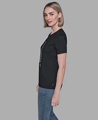Karl Lagerfeld Paris Women's Eiffel Tower T-shirt