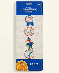 Macy's Thanksgiving Day Parade 4-Pack Pin Set, Macy's Exclusive