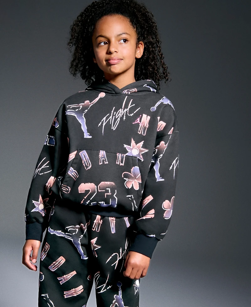Jordan Big Girls 23 Throwback Hoodie