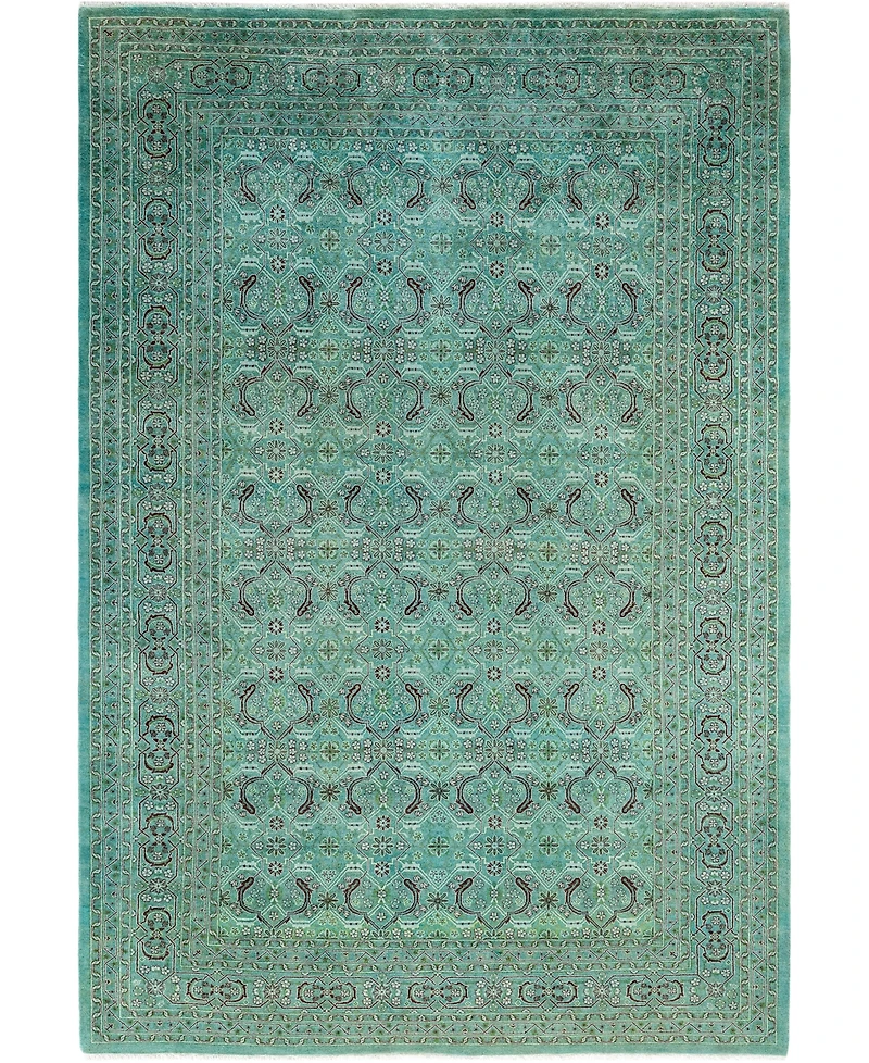 Adorn Hand Woven Rugs Fine Vibrance M1230 6'2"x9'1" Area Rug