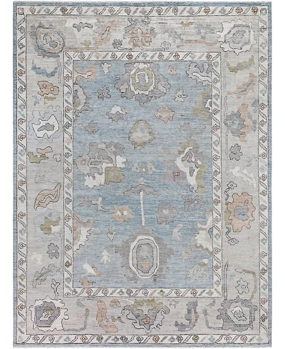 Adorn Hand Woven Rugs Colorful Oushak M0103-36 9'2"x12' Area Rug