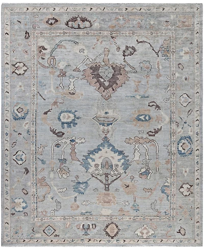 Adorn Hand Woven Rugs Colorful Oushak M0103-45 8'2"x9'7" Area Rug
