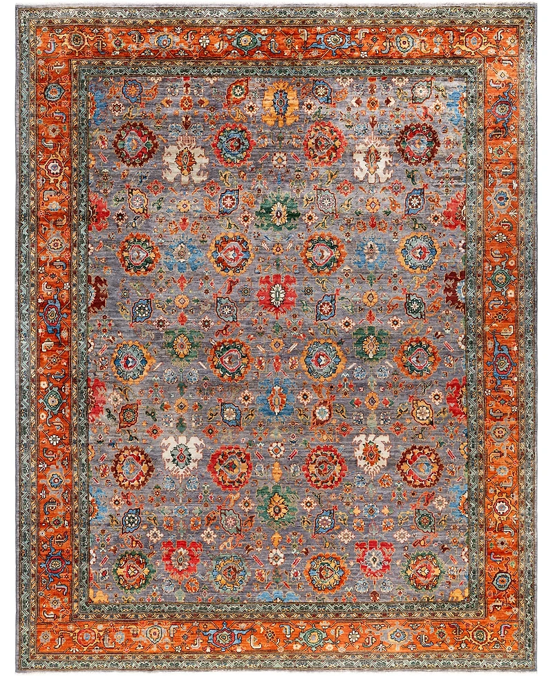 Adorn Hand Woven Rugs Serapi M0103- 9'3"x11'9" Area Rug
