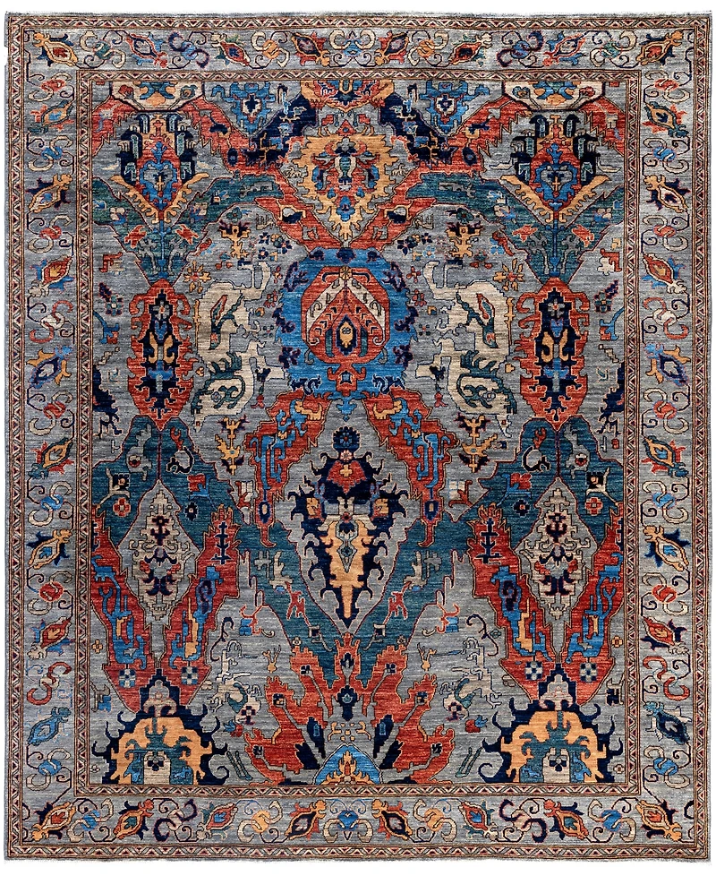 Adorn Hand Woven Rugs Serapi M0103- 8'2"x9'10" Area Rug