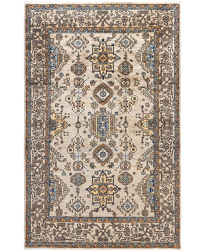 Adorn Hand Woven Rugs Serapi M0103-323 3'11"x6'2" Area Rug