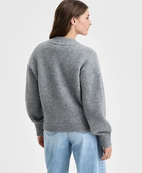 On 34th Women's Sweater-Knit Bomber Jacket, Macy's Exclusive