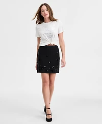 On 34th Women's Paillette Cluster Mini Skirt, Macy's Exclusive