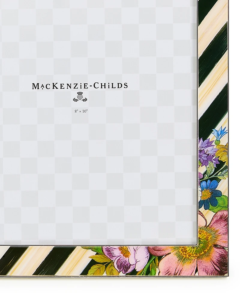 MacKenzie-Childs Flower Market Silver Plated Frame, 8" x 10"