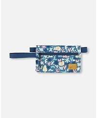Deux par Deux Girl Double Pencil Case Cat Print