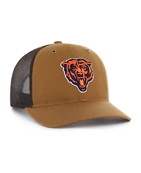'47 Brand x Carhartt Men's Brown Chicago Bears Trucker Adjustable Hat