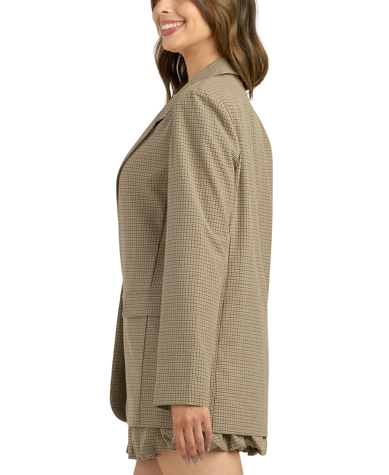 Bcx Women's Oversized Notch Collar Blazer