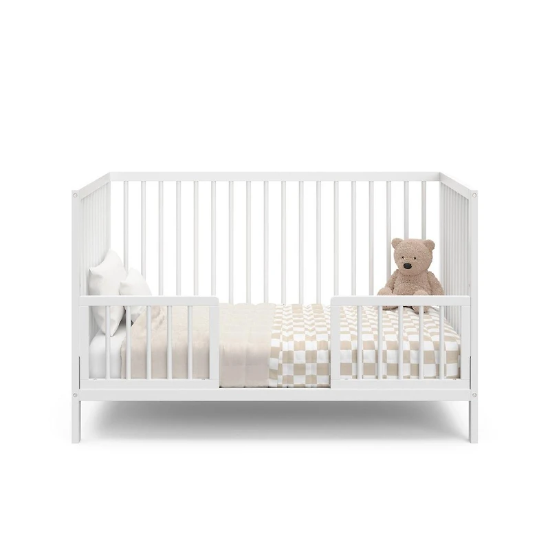 Graco Teddi 5-in-1 Convertible Crib - White
