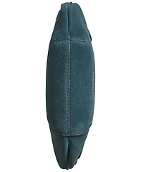 Donna Karan New York Suede Micro Crossbody Bag with Charm Hangoff