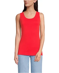 Lands' End Women's Cotton Tank Top