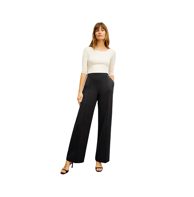 M.m.LaFleur Women's Jordan Trouser - Butter Ponte