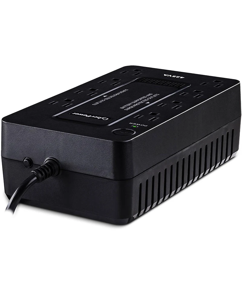 CyberPower ST425 8-Outlet 425VA/260W Surge Protection and Battery Backup Ups System, 2-Pack