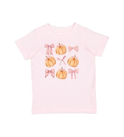 Sweet Wink Baby Girls Coquette Pumpkin Short Sleeve T-Shirt