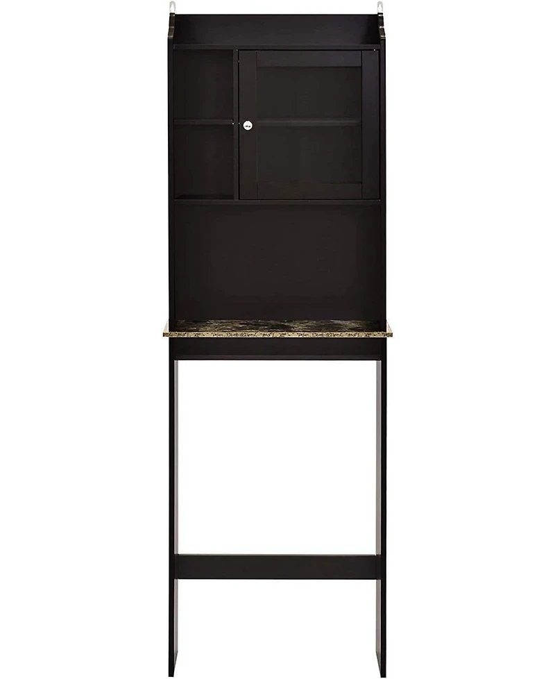 Vanirror Over Bathroom Storage Cabinet with Adjustable Shelves, Espresso Bathroom Space Saver Organization Cabinet
