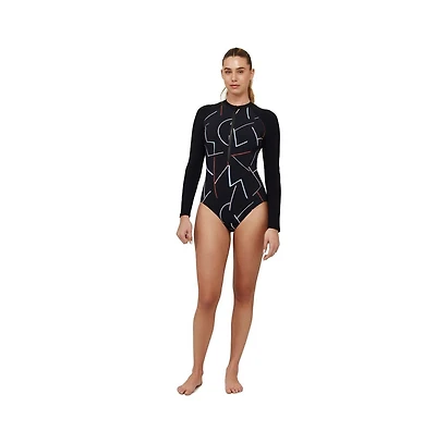 Free Sport by gottex Women's Kai Long Sleeve One Piece