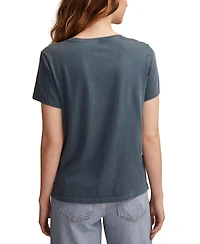 Lucky Brand Women's Grateful Dead Dancing Skulls Classic Crewneck Top