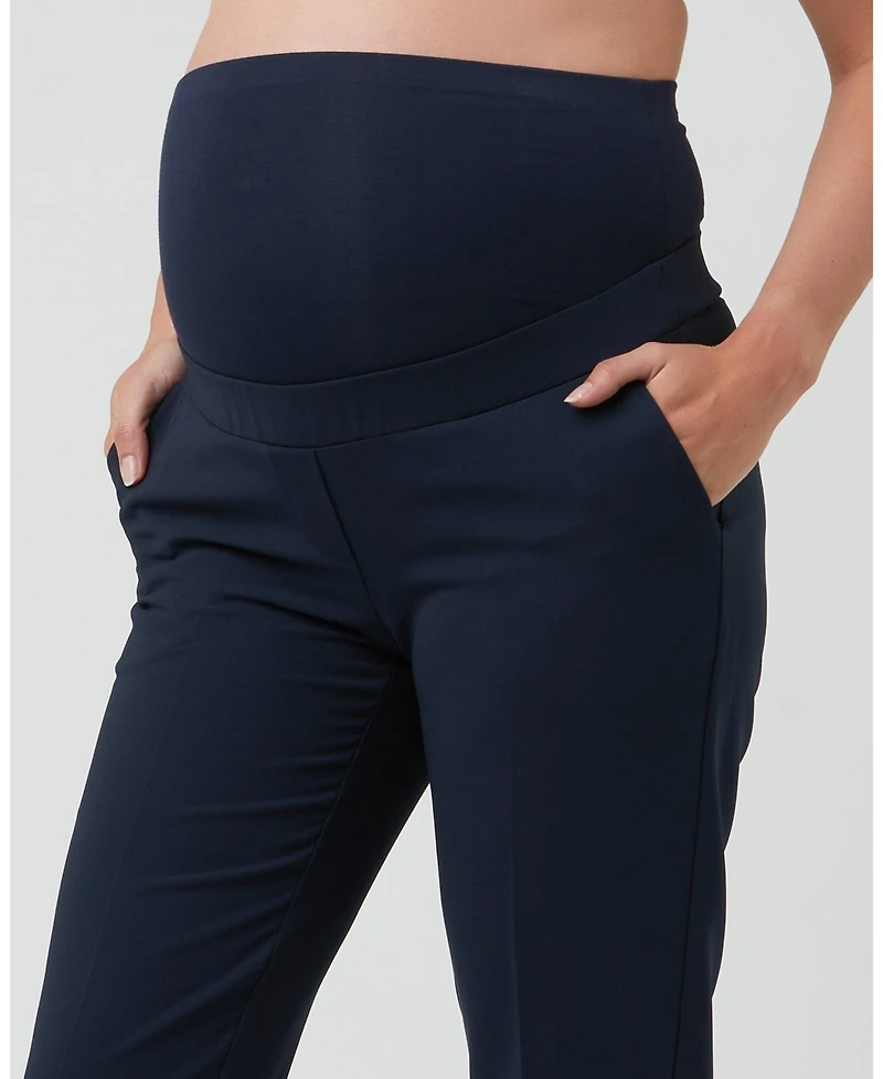 Ripe Maternity Alexa Classic Navy Crop Pants for Women