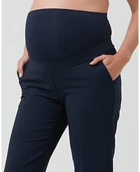 Ripe Maternity Alexa Classic Navy Crop Pants for Women