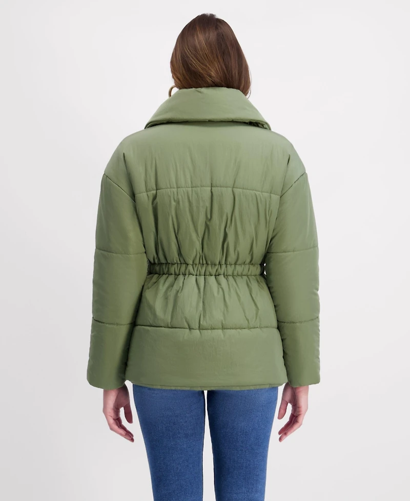 Kensie Cinched Waist Puffer