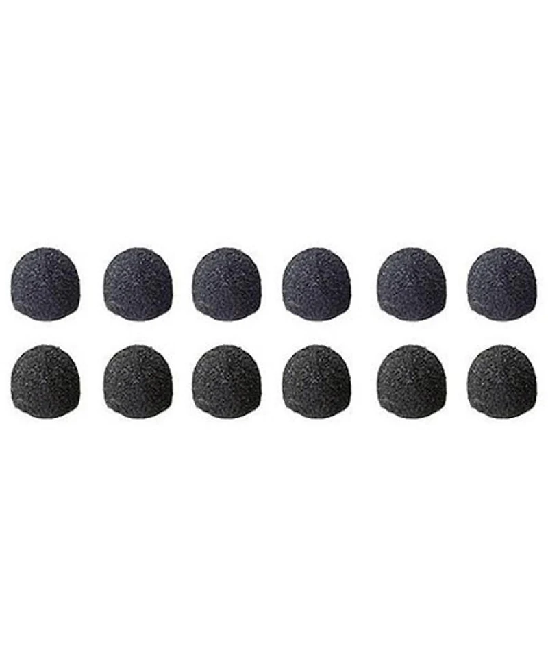 Sony ADC77B Urethane Windscreen Kit for ECM77 Microphone, Set of 12, Black