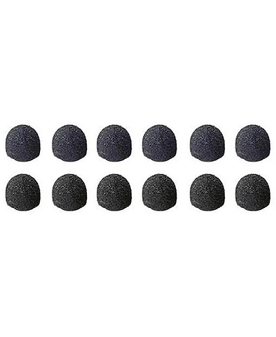 Sony ADC77B Urethane Windscreen Kit for ECM77 Microphone, Set of 12, Black