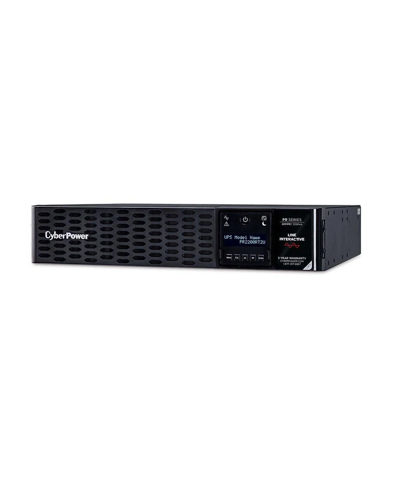 CyberPower PR2200RT2U 2200VA/2200W Smart App Sinewave Rack/Tower Ups, 8x Nema 5-20R