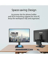 Asus BE248CFN 24.1" 16:10 Wuxga 100Hz Usb-c Docking Ips Led Monitor, Black
