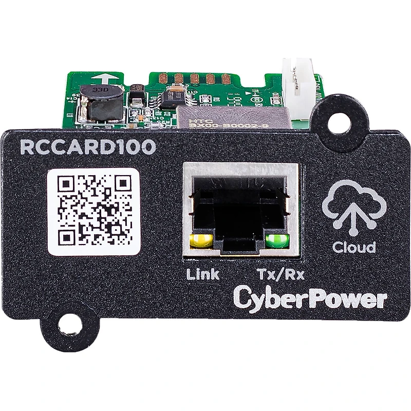 CyberPower RCCARD100 Ups Cloud Remote Monitoring Card, Black