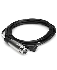 Hosa Technology XVM105F Stereo Mini 3.5 Angled Male to 3-Pin Xlr Female Cable