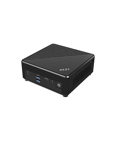 Msi Cubi N Adl-048US Mini Desktop Computer, Intel N100 0.8GHz, 4GB Ram, 128GB Ssd, Windows 11 Pro, Black