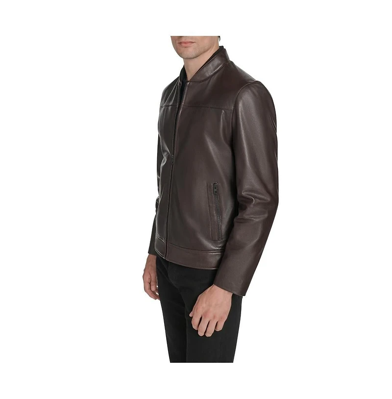 Andrew Marc Black Label Men's Weston Leather Jacket