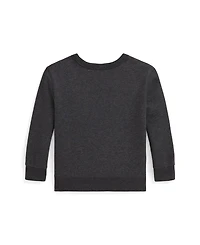 Polo Ralph Lauren Toddler and Little Boys Bear Heathered Fleece Sweatshirt